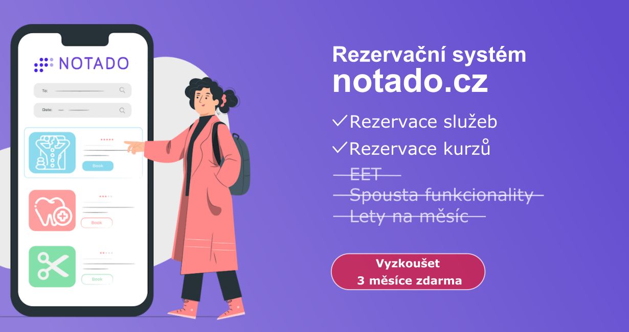Notado - Rezervační Systém